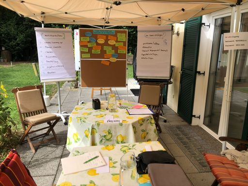 Tagen im Freien